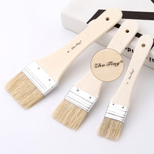 Load image into Gallery viewer, 3pcs Brush Set Log Rod Scrubbing Brush  Watercolor Gouache Brush
