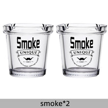 Lade das Bild in den Galerie-Viewer, Ashtray Car Windproof Glass  Creative Home Living Room Large Ashtray
