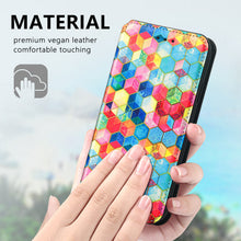 Load image into Gallery viewer, Magnetic Flip Colorful Leather Phone Case for iPhone13 Mini/Pro /Pro Max
