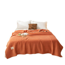 Load image into Gallery viewer, Waffle Blanket Export Multifunctional Blanket Office Nap Blanket

