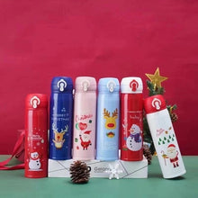 Load image into Gallery viewer, Xmax Christmas Cup Gift Festival Insulation Children Cartoon Stainless Steel Bounce Cute New Year
