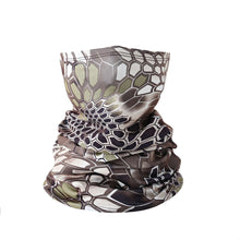 Lade das Bild in den Galerie-Viewer, 2PCs Headscarf Breathable Sweat Absorbing Ice Silk Neck Bandana Head Cover Sun Protection Mask
