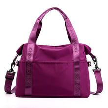 Lade das Bild in den Galerie-Viewer, Casual Nylon Oxford Cloth Shoulder Crossbody Handbag Can Cover Trolley Bag
