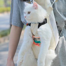 Load image into Gallery viewer, Schoolbag Kittens Dog Pet Backpack Takeaway Bag Artifact Chest Bag
