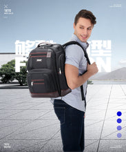 Lade das Bild in den Galerie-Viewer, Backpack Multi-Pocket Schoolbag  Large Capacity Men's  Multifunctional Oxford Cloth Travel
