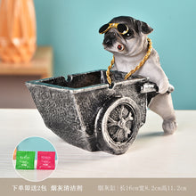 Lade das Bild in den Galerie-Viewer, Ashtray Social Dog Creative Trend Prevent Fly Ash Home Living Room Office Smoke-Proof Resin Decorations
