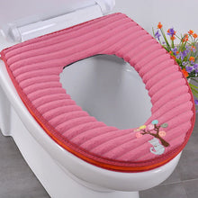 Load image into Gallery viewer, 3pcs Toilet Mat Four Seasons Toilet Seat Cover Household Toilet Seat Seat Cover
