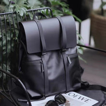 Lade das Bild in den Galerie-Viewer, Backpack Leather Men's Fashion Brand College Students Bag Computer Travel  Women
