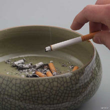 Lade das Bild in den Galerie-Viewer, Ashtray Spot Extra Large  Celadon Ceramics  Creativity Ashtray
