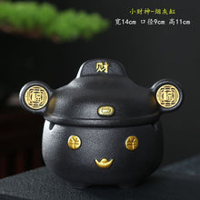 Load image into Gallery viewer, Ashtray Ceramic Home Living Room Office Trendy Multi-Functional without Lid Small Size Ashtray
