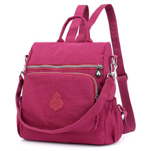 Load image into Gallery viewer, Ladies Backpack Portable Women's Bag Dragon Bag Waterproof Nylon Dragon Bag
