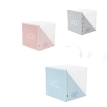 Load image into Gallery viewer, Smart Multi-Function Alarm Clock LED Display Time Cube Alarm Clock Colorful Night Lamp USB Charging for Children
