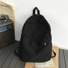 Lade das Bild in den Galerie-Viewer, Middle School Student Japanese Vintage Canvas Backpack College Student Vintage Style Backpack Female
