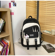 Lade das Bild in den Galerie-Viewer, Backpack College Style Schoolbag Women's Casual Korean-Style Large Capacity  Junior and Middle School Students  Fashionable
