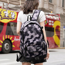 Lade das Bild in den Galerie-Viewer, Female Junior High School Male Canvas High School Student Schoolbag Large Capacity

