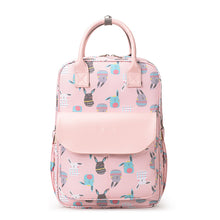 Lade das Bild in den Galerie-Viewer, Backpack Fashion Stitching Baby Diaper Bag Dry Wet Separation Baby out Convenient  Large Capacity Printing Bottle Mummy Bag
