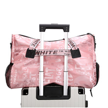 Load image into Gallery viewer, Large Capacity Graffiti Yoga Sports Bag with Shoe Position Leisure Travel Bag
