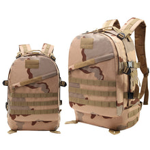 Load image into Gallery viewer, Backpack Outdoor Men Combat    Army Camouflage Chicken 3D shoulder bag

