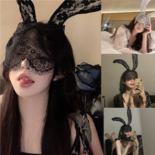 Lade das Bild in den Galerie-Viewer, 2x Halloween Xmas Christmas Gifts Decoration Multi-Delicate New Lace Big Rabbit Ear Headdress
