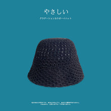 Load image into Gallery viewer, Warm Winter Knit Beanie Hats Women's Summer Thin Breathable Sun Protection Bucket Hat Unisex
