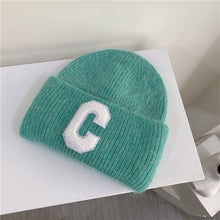 Load image into Gallery viewer, Warm Winter Knit Beanie Hats Simple Autumn and Winter Women's All-Match Toe Cap Unisex
