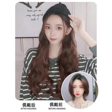 Load image into Gallery viewer, Warm Winter Knit Beanie Hats Wig Long Hair Hat Wig Autumn/Winter Fashion Women Unisex
