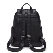 Load image into Gallery viewer, Women's Bag Accessories Golden Doll Lychee Pattern Korean Style Genuine Leather Backpack
