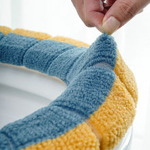Load image into Gallery viewer, 3pcs Toilet Seat Cover Pads Universal  Pad Cushion Four Seasons Knitted Washable Household
