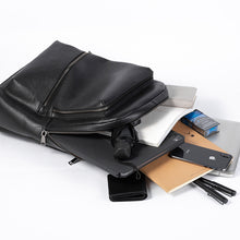 Load image into Gallery viewer, Fashion Leisure Laptop Backpack Genuine Leather Business Large Capacity Bag
