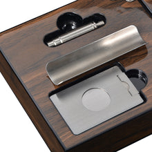 Lade das Bild in den Galerie-Viewer, Ashtray Paint  Portable Folding Cigar   Wooden Box Spot Ashtray
