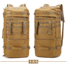 Lade das Bild in den Galerie-Viewer, Backpack 60L Large Capacity Multi-Purpose Travel Bag Sports  Combat Bag Men's Outdoor Sports
