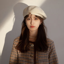 Load image into Gallery viewer, Warm Winter Knit Beanie Hats Satomi Ishihara's Same Style Women's Autumn Korean Style Trendy Octagonal Unisex
