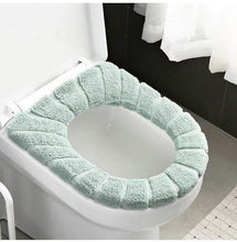 Load image into Gallery viewer, 3pcs Toilet Seat Cushion Household Toilet Seat Toilet Seat Cover Plush Toilet Four Seasons
