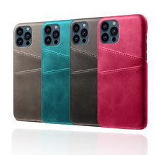 Load image into Gallery viewer, Leather Card Phone Case for iPhone 13 Pro Max
