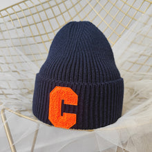 Lade das Bild in den Galerie-Viewer, Warm Winter Knit Beanie Hats Korean Autumn and Winter Thickening Wool Women Candy Color Ear Protection Unisex
