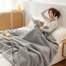 Load image into Gallery viewer, Waffle Blanket Export Multifunctional Blanket Office Nap Blanket
