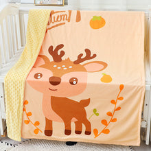Load image into Gallery viewer, Baby Quilt Comfort Woolen Blanket Blanket Autumn Thin Nap Blanket Baby Autumn and Winter
