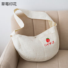 Lade das Bild in den Galerie-Viewer, Cat dog Backpack Canvas Shoulder Cat Bag Crossbody Portable Cat Dog Supplies
