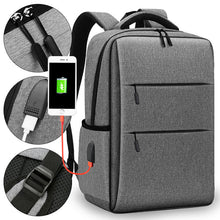 Load image into Gallery viewer, Backpack Laptop  15.6 Business Double-Shoulder Travel Schoolbag
