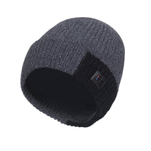 Load image into Gallery viewer, Warm Winter Knit Beanie Hats Cycling Cover Chenille Fleece-Lined Thickened Wool Scarf Unisex
