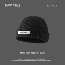 Load image into Gallery viewer, Warm Winter Knit Beanie Hats Couple Trend All-Matching Thickened Wool Women's Retro Leather Unisex
