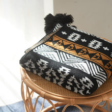 Load image into Gallery viewer, Simple Knitting Wool Shawl Blanket Nap Blanket Winter Ornament Blanket Sofa Blanket
