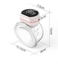 Lade das Bild in den Galerie-Viewer, Wearable Electric Large Suction Invisible Breast Pump Integrated Hands-Free Portable

