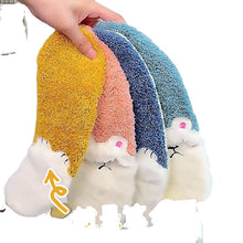 Load image into Gallery viewer, 3pcs Toilet Seat Cover Pads Happy Day Autumn and Winter Plush   Household Waterproof Washable    Paste Ring
