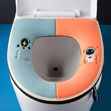 Load image into Gallery viewer, 3pcs Toilet Seat Cover Pads Cushion Household Zipper Winter    Thicker

