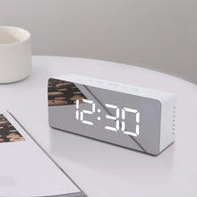Load image into Gallery viewer, Smart Multi-Function Alarm Clock LED Display Mirror Student Children Digital Electronic Clock
