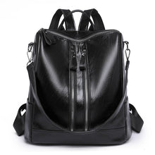 Lade das Bild in den Galerie-Viewer, Women's Soft Leather Backpack Fashion Retro All-Match Multi-Functional Travel Backpack Fashion
