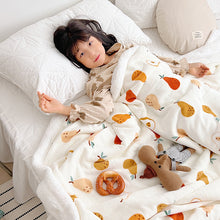 Load image into Gallery viewer, Double-Sided Velvet A- Sided Milk Velvet Blanket B- Sided Berber Fleece Blanket Velvet Blanket Sub-Children's Blanket
