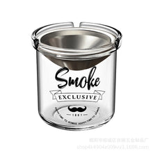 Load image into Gallery viewer, Ashtray Prevent Fly Ash Home Living Room Office Lid Creative Trend Ashtray
