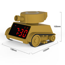 Load image into Gallery viewer, Smart Multi-Function Alarm Clock LED Display Tank Children&#39;s Alarm Clock USB Charging

